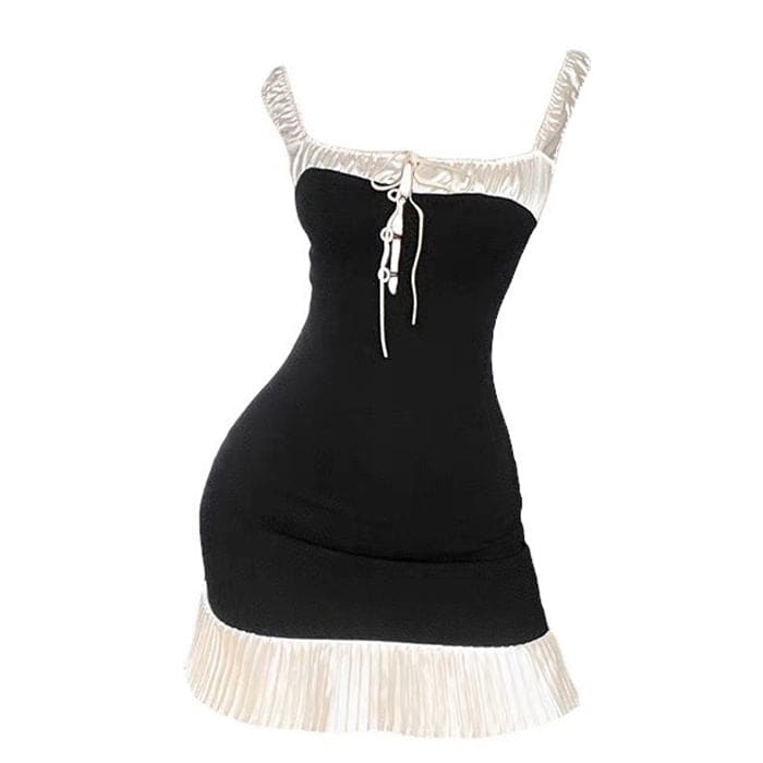 Classic Maid Mini Dress - Dresses