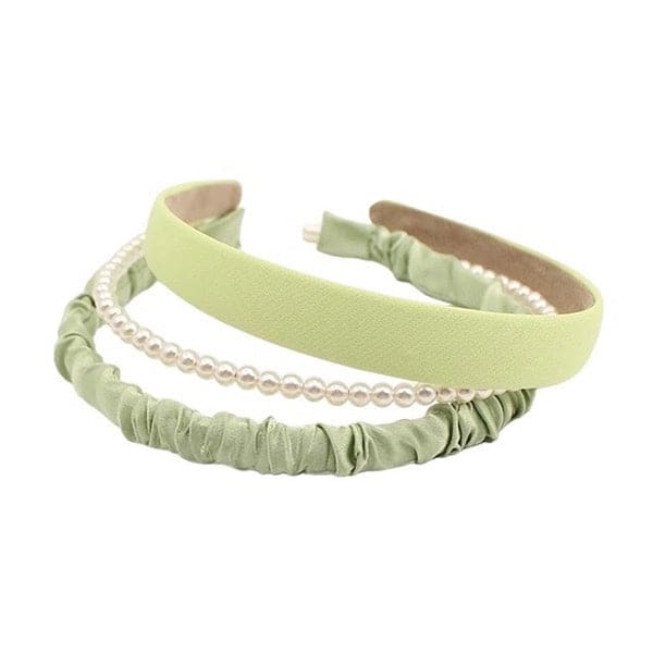 Classy Princess Headband Set - Standart / Green - Other