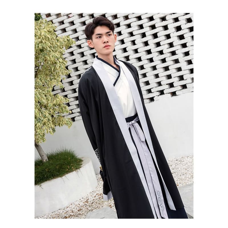 Cloud Embroidered Hanfu Costume Set