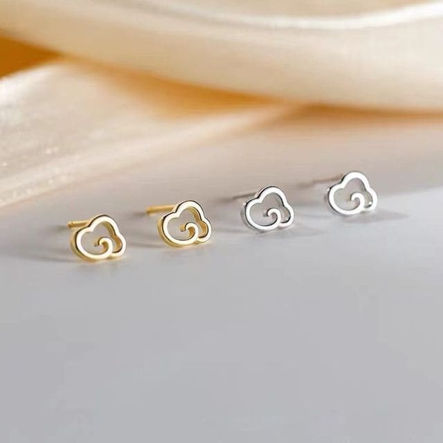 Cloud Stud Earring