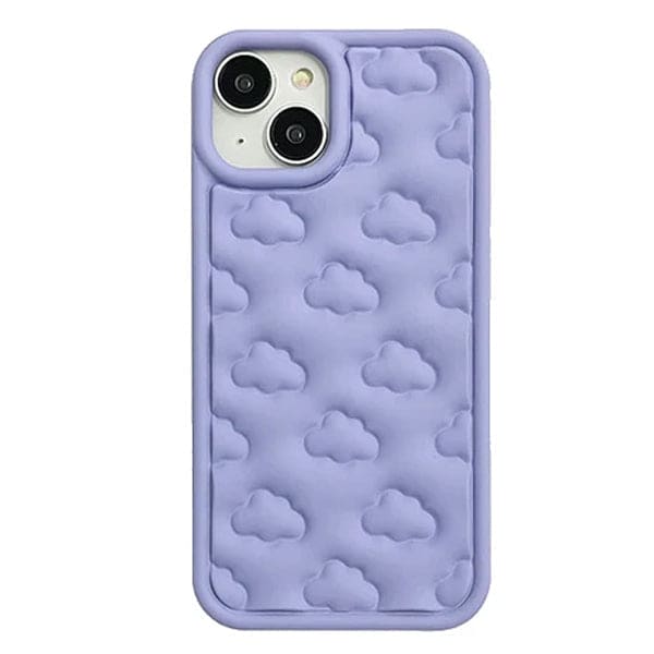 Clouds Puffer Phone Case - iPhone 11 / Blue - IPhone Case