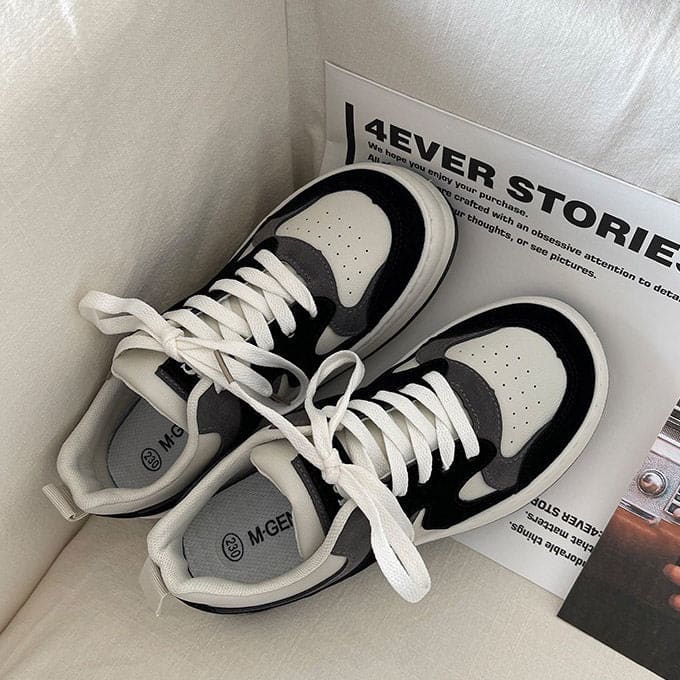 Coffee Cream Sneakers - Sneakers