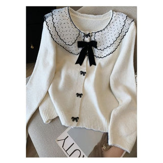 Collared Ribbon Accent Button – KawaiiMoriStore