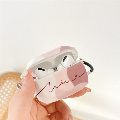 Color Block AirPods / AirPods Pro Earphone Case Skin - Pink