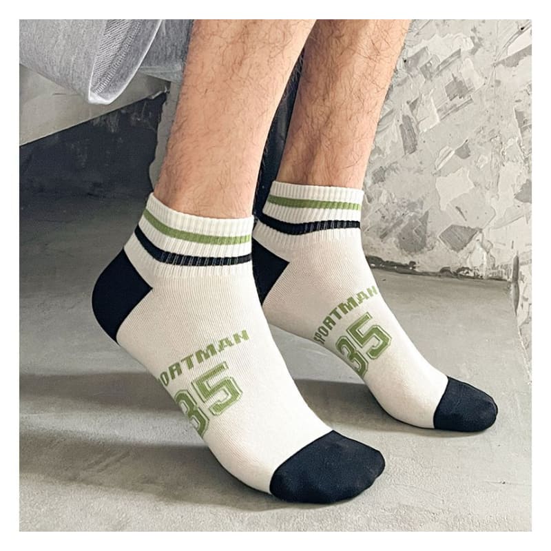 Color Block Socks Set