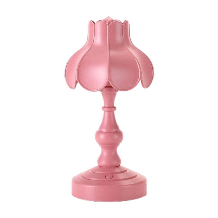 Colorful Lotus Desk Lamp - Dust Pink