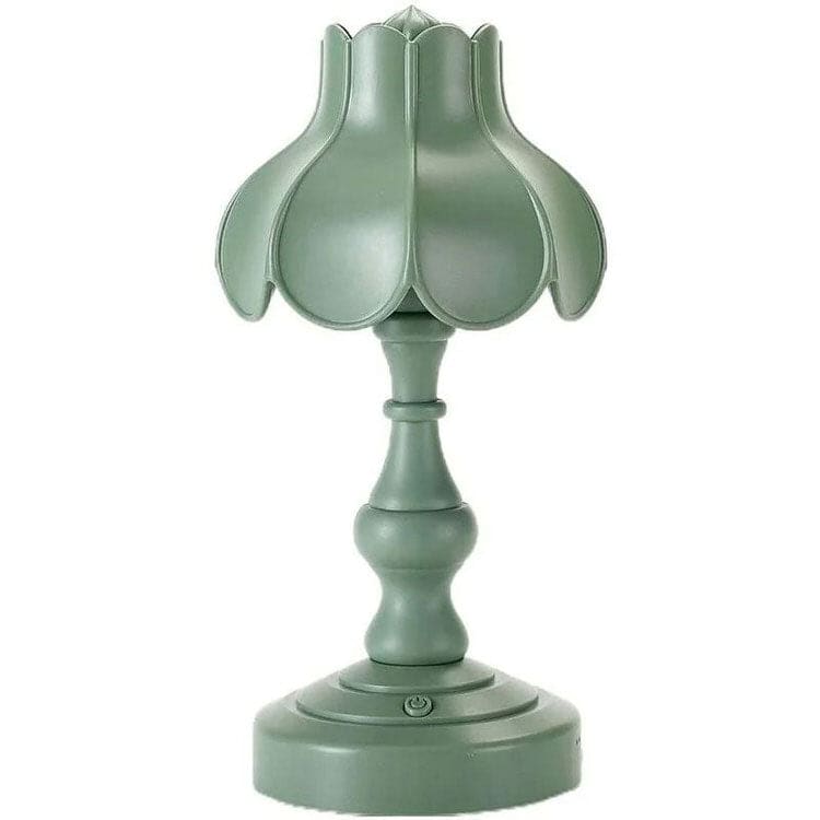 Colorful Lotus Desk Lamp - Green