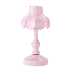 Colorful Lotus Desk Lamp - Light Pink
