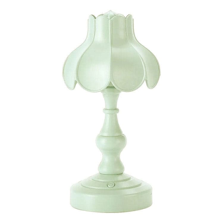Colorful Lotus Desk Lamp - Mint Green