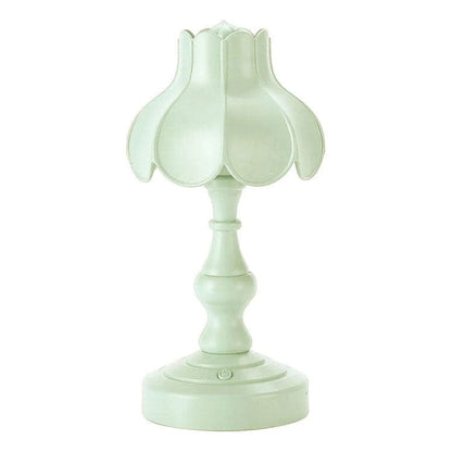 Colorful Lotus Desk Lamp - Mint Green