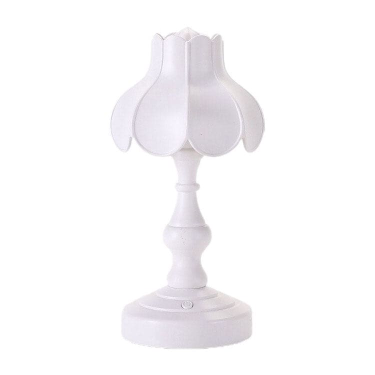 Colorful Lotus Desk Lamp - White