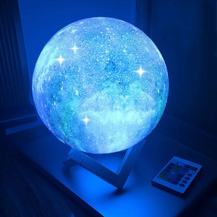 Colorful Moon Lamp - Home Decor