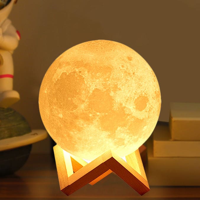 Colorful Moon Lamp - Home Decor