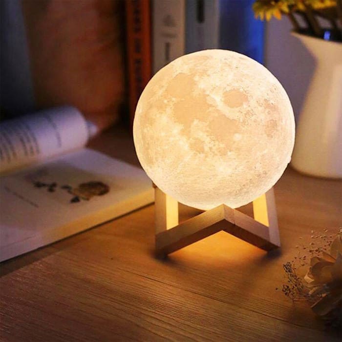 Colorful Moon Lamp - Home Decor