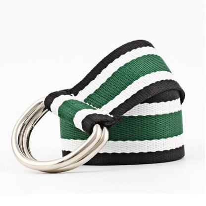 Colorful Striped Belt - Belts