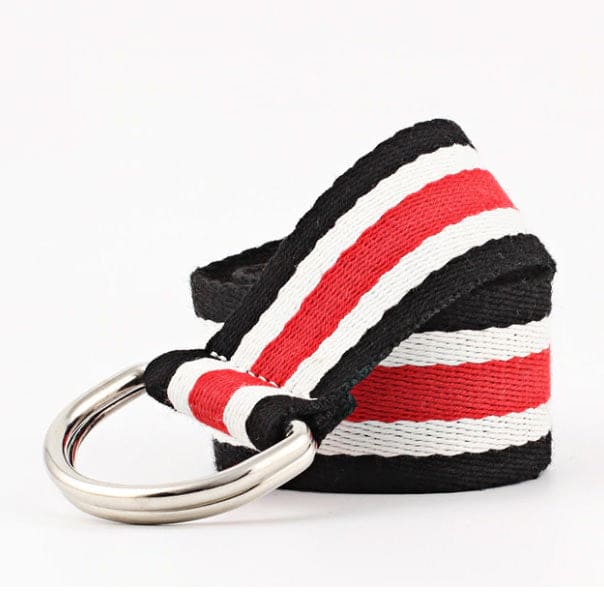 Colorful Striped Belt - Belts