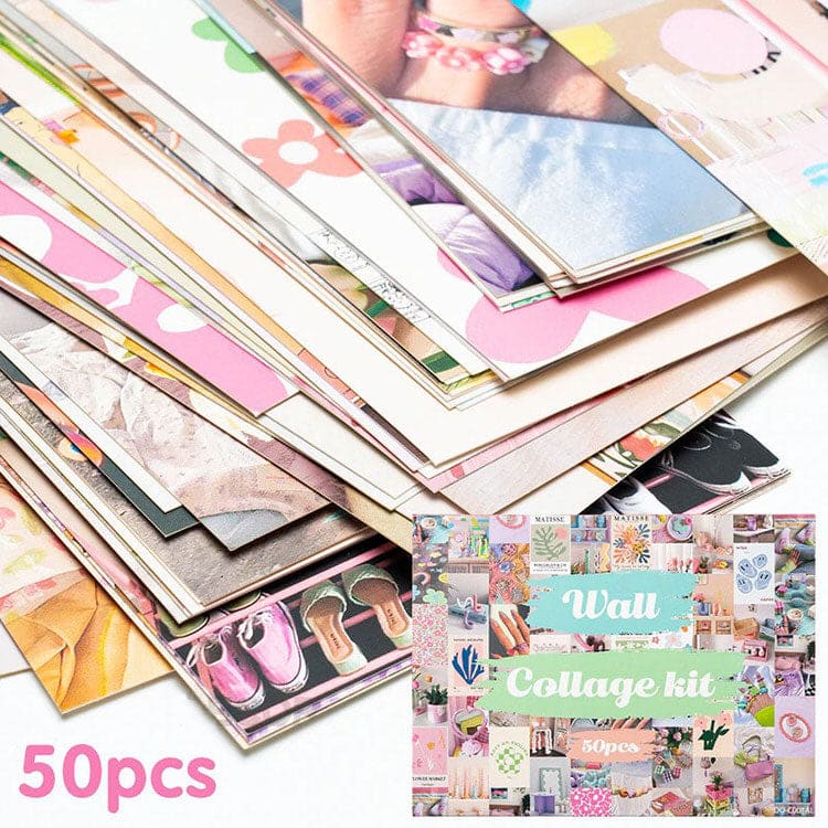 Colorful Wall Collage Kit - Standart/ 50pcs