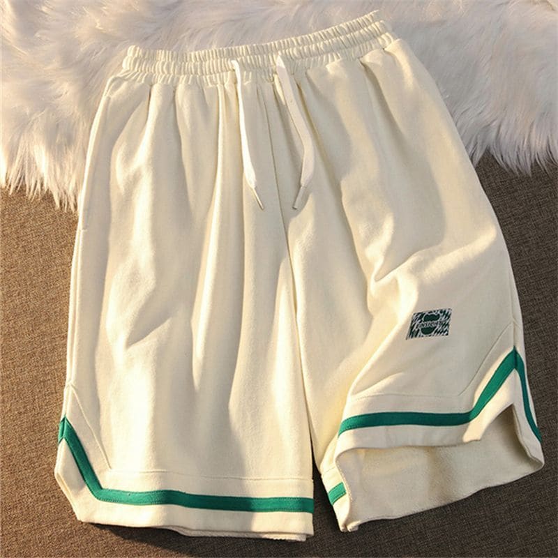 Contrast Trim Sweatshorts