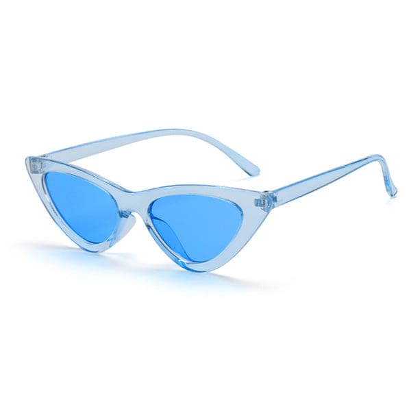 Cool Cat Eye Sunglasses - Blue - Glasses