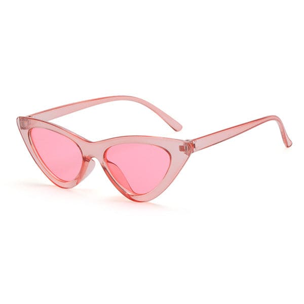 Cool Cat Eye Sunglasses - Pink - Glasses