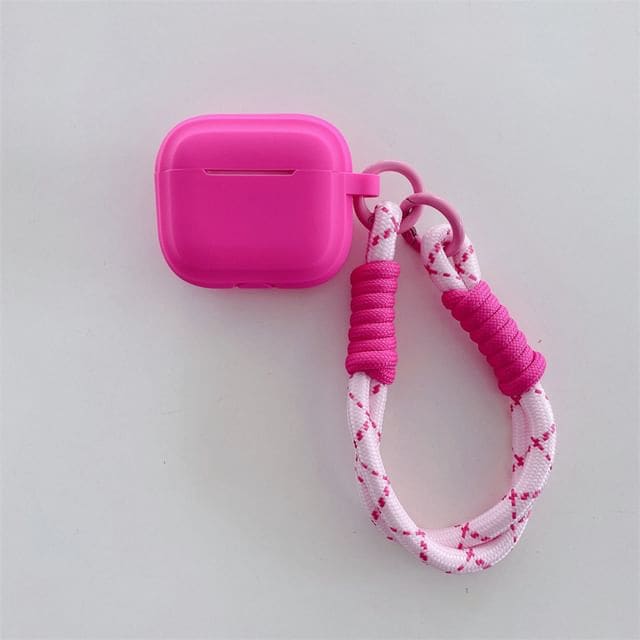 Cord Charm AirPods / Pro Earphone Case Skin - Light Pink