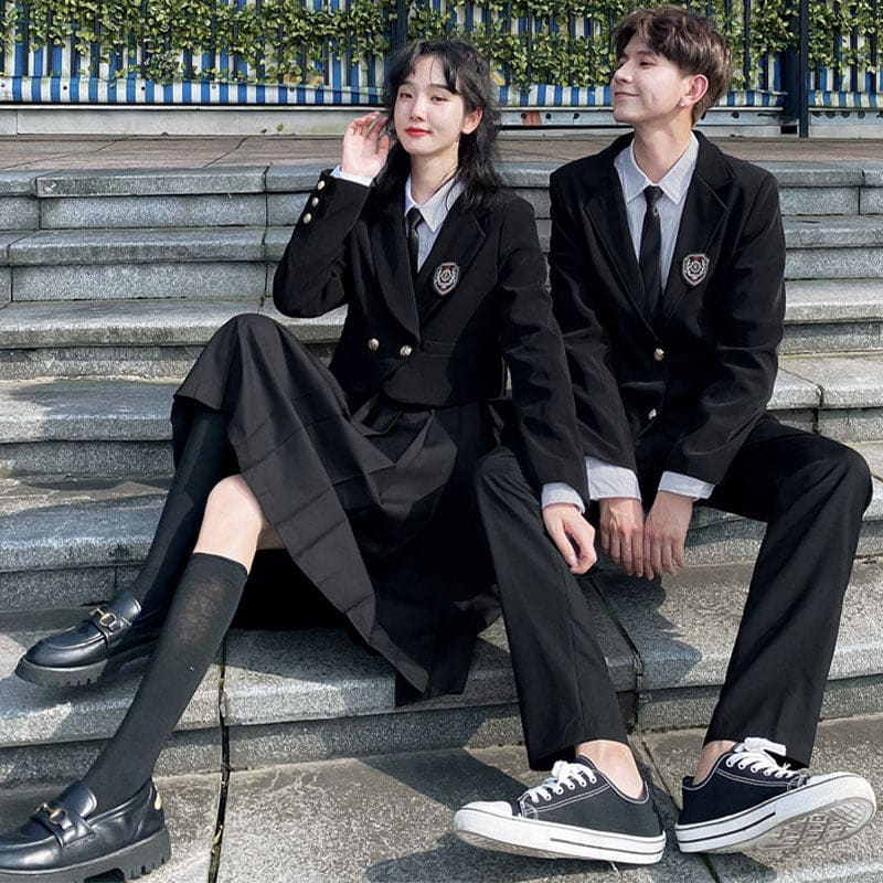 Couple JK Uniform Four Pieces Set