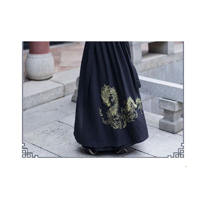 Couple Matching Embroidered Hanfu Jacket / Blouse / High