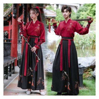 Couple Matching Traditional Chinese Costume Set: Long