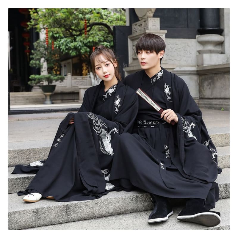 Couple Matching Traditional Chinese Embroidered Jacket