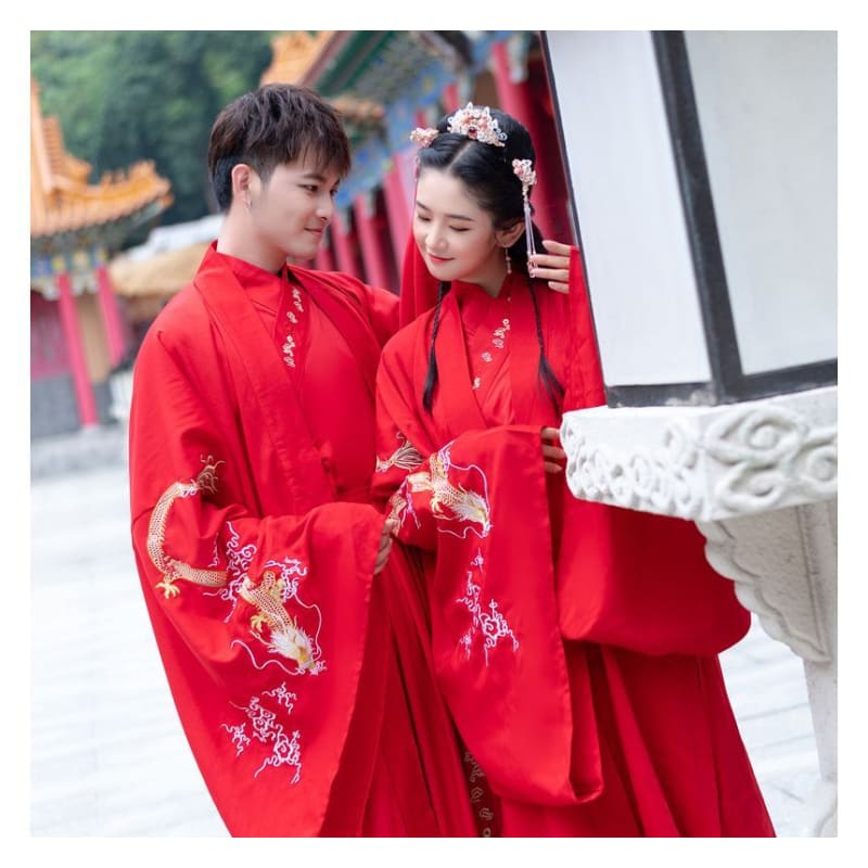 Couple Matching Traditional Chinese Set: Long