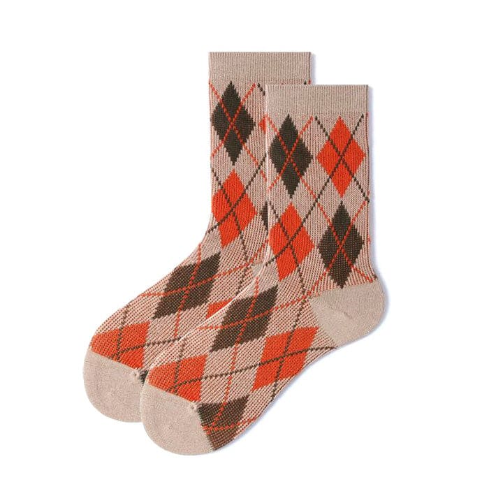 Cozy Argyle Socks - Socks