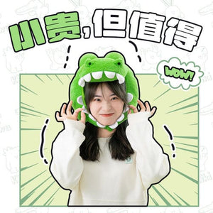 Crocodile Hat - Green / One Size