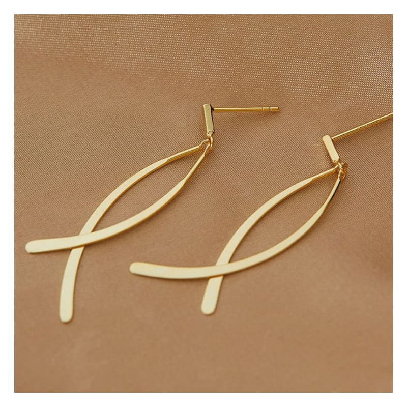 Cross Dangle Earring