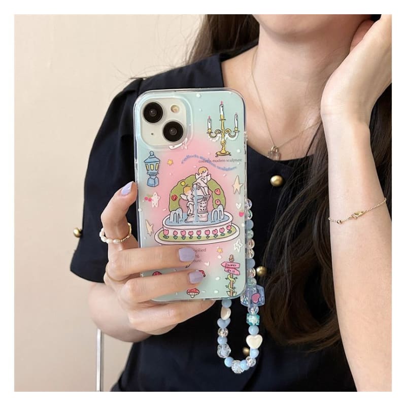 Cupid Fountain Phone Case - iPhone 11 / 12 / 12 Pro / 12