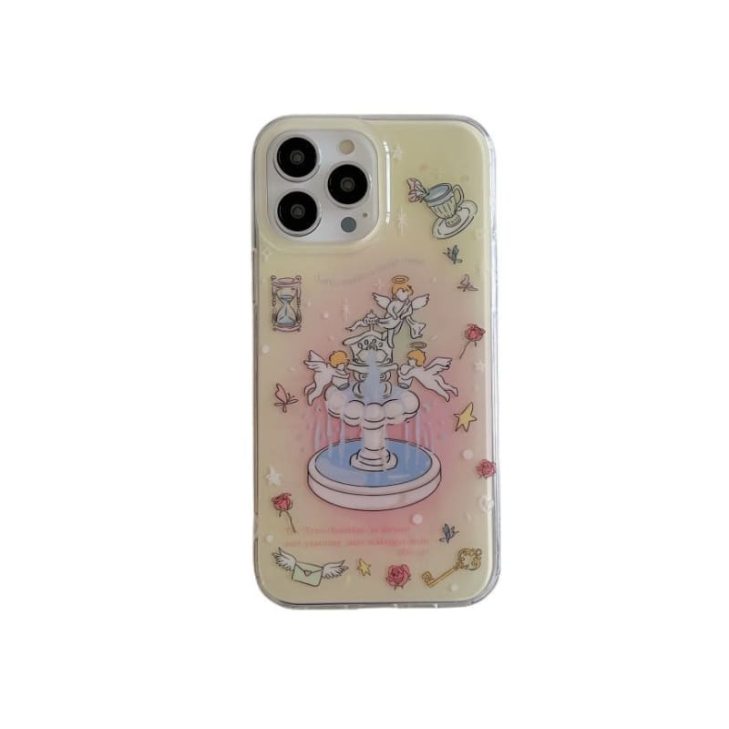 Cupid Fountain Phone Case - iPhone 11 / 12 / 12 Pro / 12