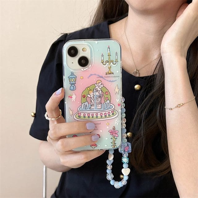 Cupid Fountain Phone Case - iPhone 11 / 12 / 12 Pro / 12