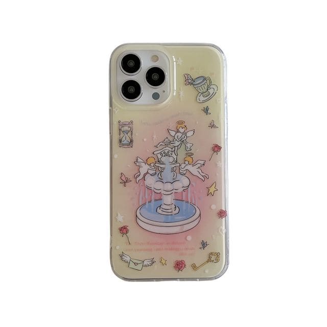 Cupid Fountain Phone Case - iPhone 11 / 12 / 12 Pro / 12