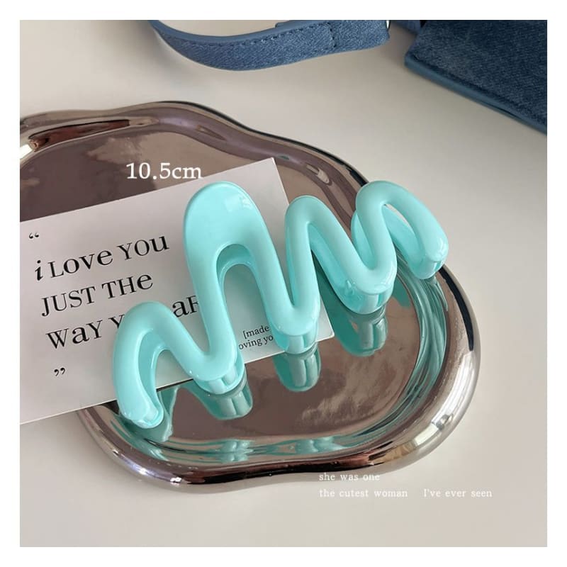 Curve Acrylic Hair Clamp