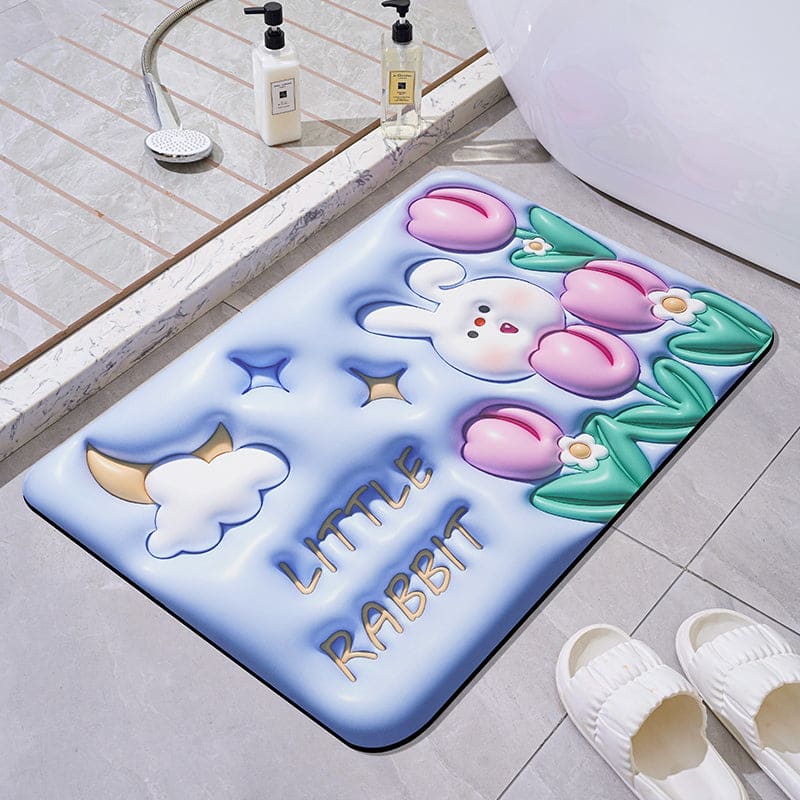 Cute 3D Effect Kawaii Bath Mat ON815 - B / 40*60cm *3.5mm