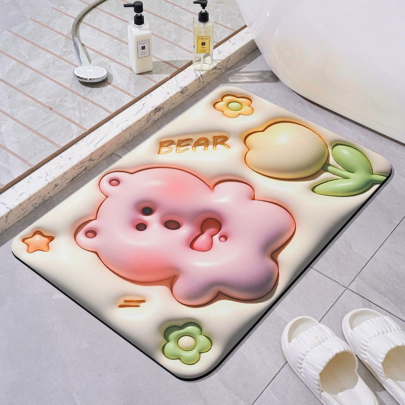 Cute 3D Effect Kawaii Bath Mat ON815 - C / 40*60cm *3.5mm