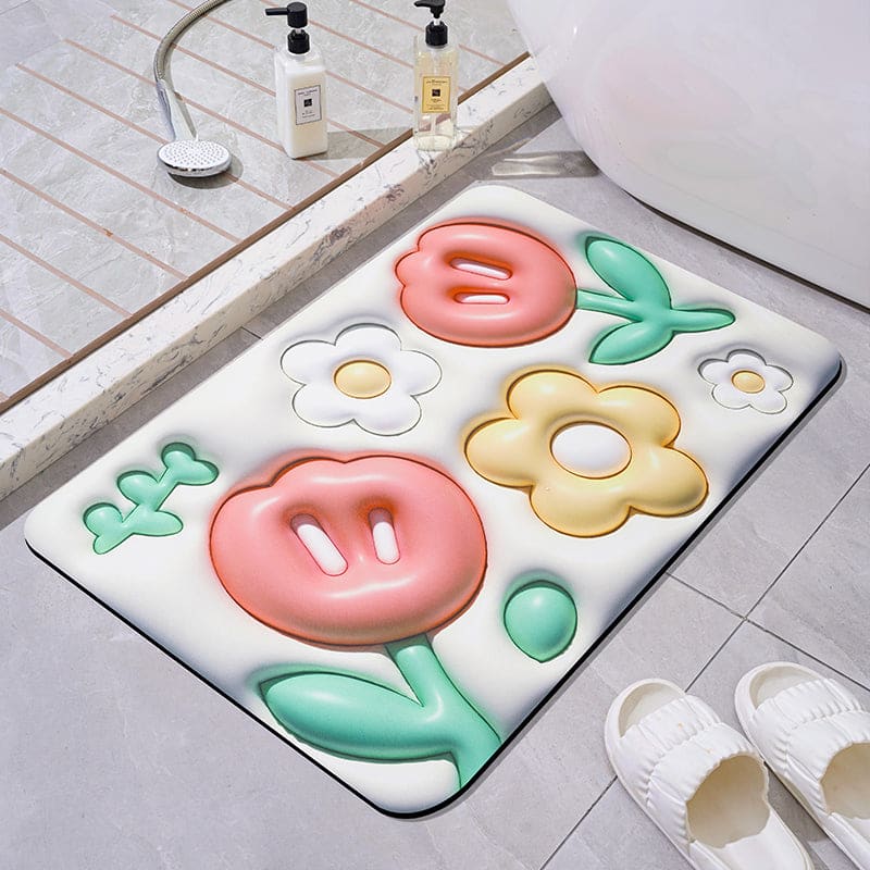 Cute 3D Effect Kawaii Bath Mat ON815 - F / 40*60cm *3.5mm