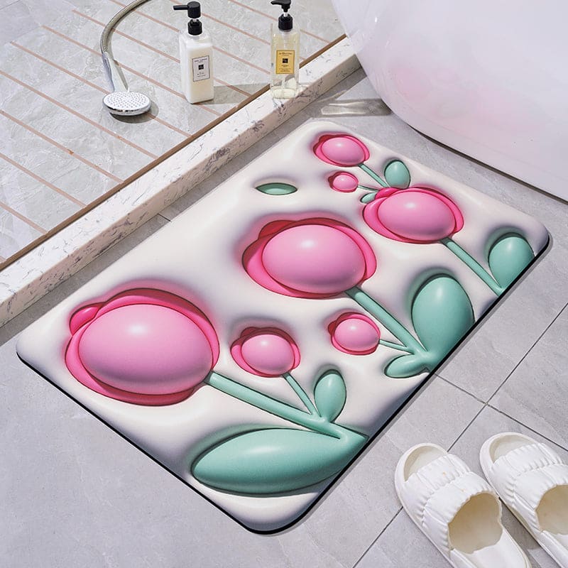 Cute 3D Effect Kawaii Bath Mat ON815 - I / 40*60cm *3.5mm