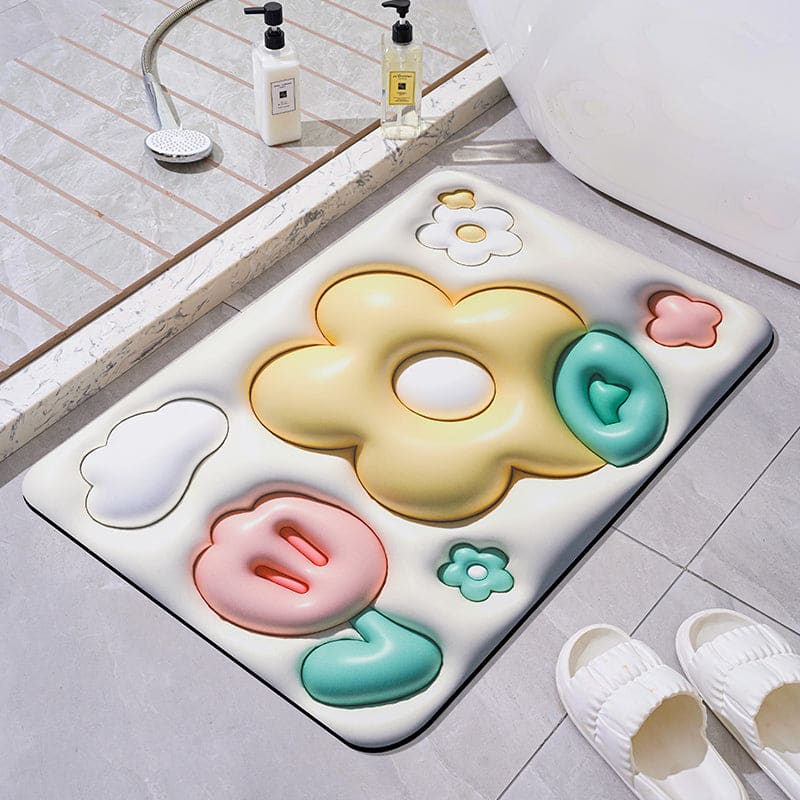 Cute 3D Effect Kawaii Bath Mat ON815 - K / 40*60cm *3.5mm