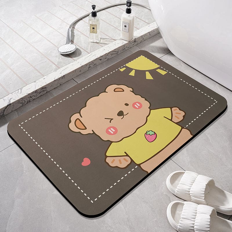 Cute 3D Effect Kawaii Bath Mat ON815 - R / 40*60cm *3.5mm