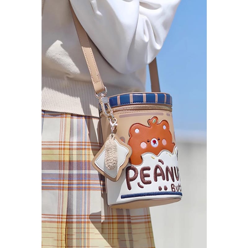 Cute Bear Bucket Bag - One-Size / Multi-Color
