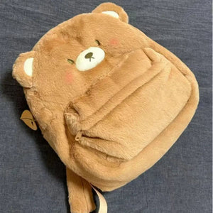 Kawaii Aesthetic Y2K Cute Fairy Cute Bear Plush Backpack MK Kawaii Store