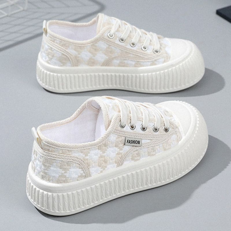 Cute Black White Candy Diamond Sneakers ON871 - shoes