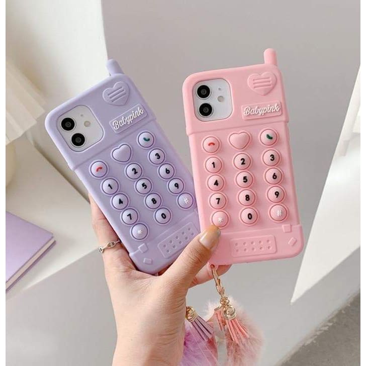 Cute Blue/Pink/Purple Kawaii Pastel Phone Case MK16173