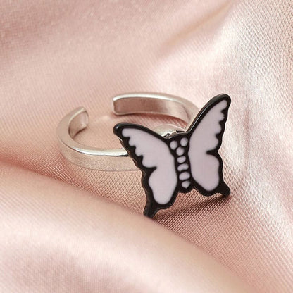 Cute Butterfly Opening Ring - ring