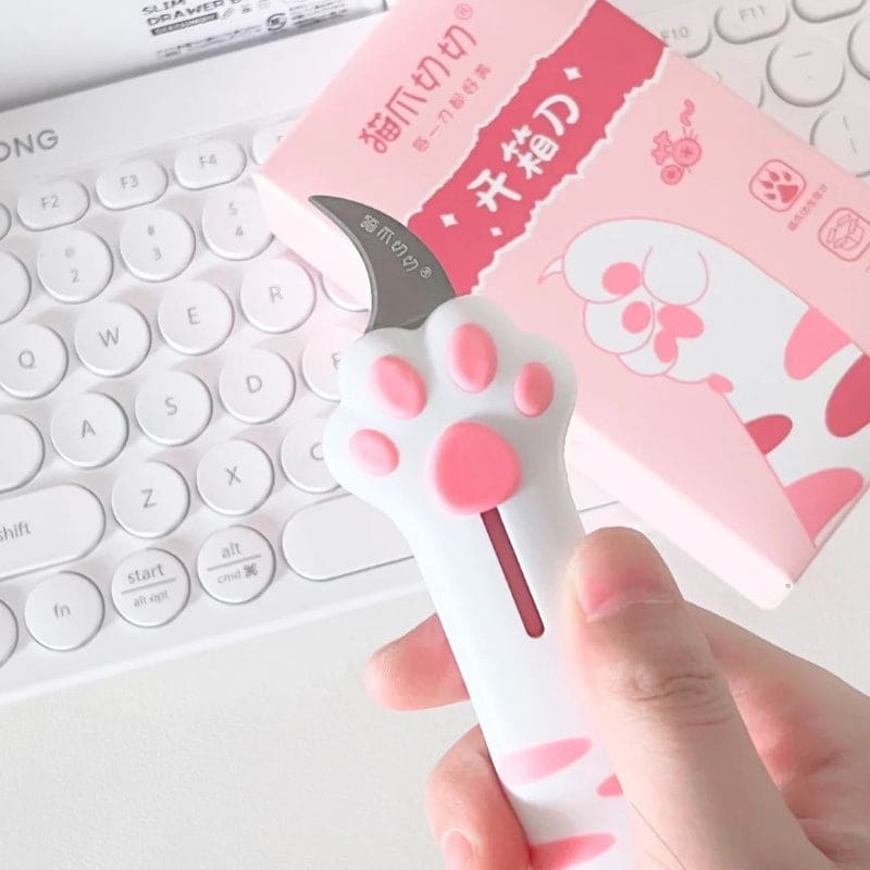 Cute Cartoon Telescopic Utility Knife KI066